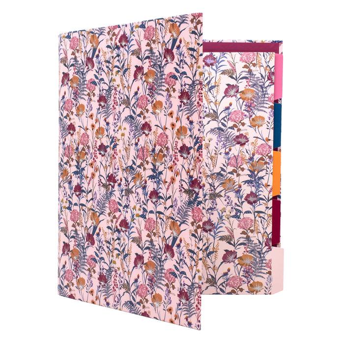 Carpe Diem Bloom Rollbound Binder Preloaded 3-Ring - Cream