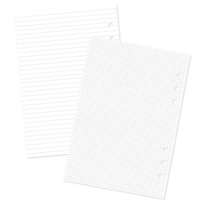 Carpe Diem A5 Planner Basic Lined And Grid Inserts