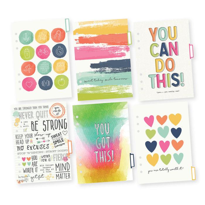 Carpe Diem A5 Planner Fitness Inserts