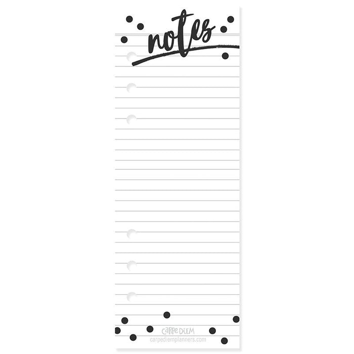 carpe diem A5 Planner Lined Notes Bookmark Tablet