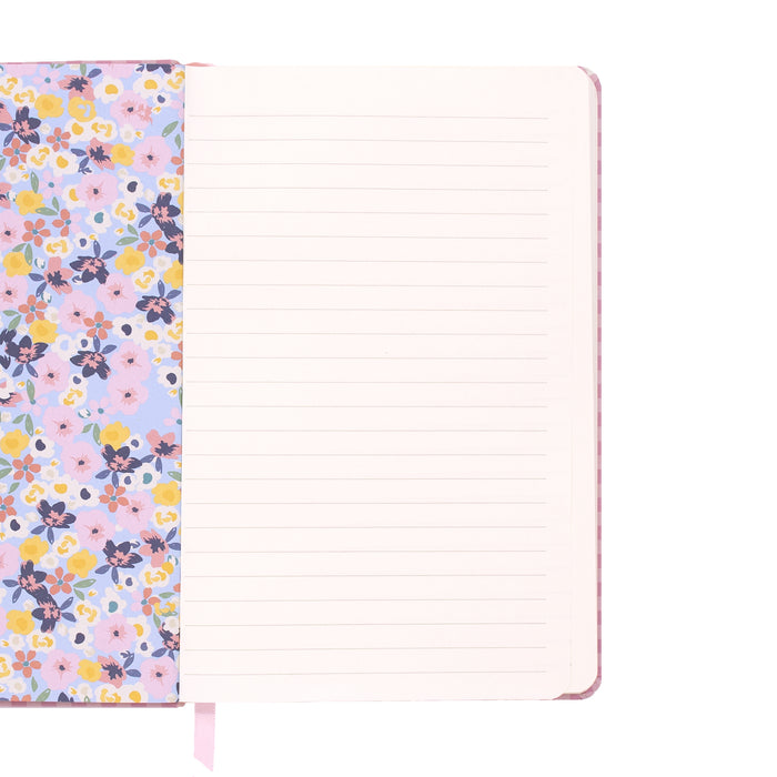 Carpe Diem Ballerina Pink Check Soft Cover Journal