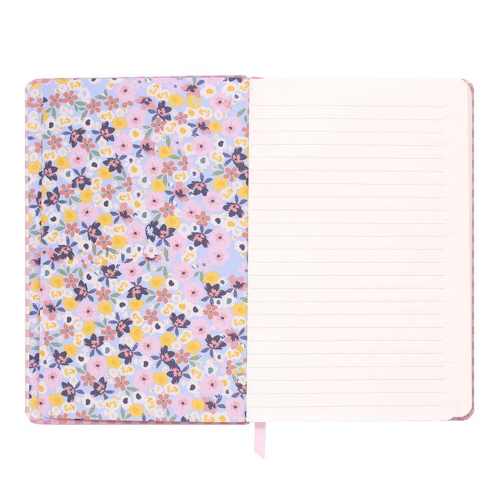 Carpe Diem Ballerina Pink Check Soft Cover Journal