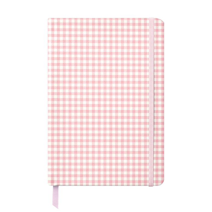 carpe diem Ballerina Pink Check Soft Cover Journal