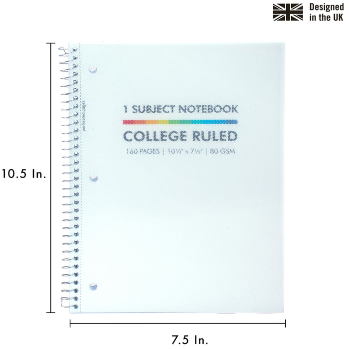 Carpe Diem Basics 1-Subject Notebook