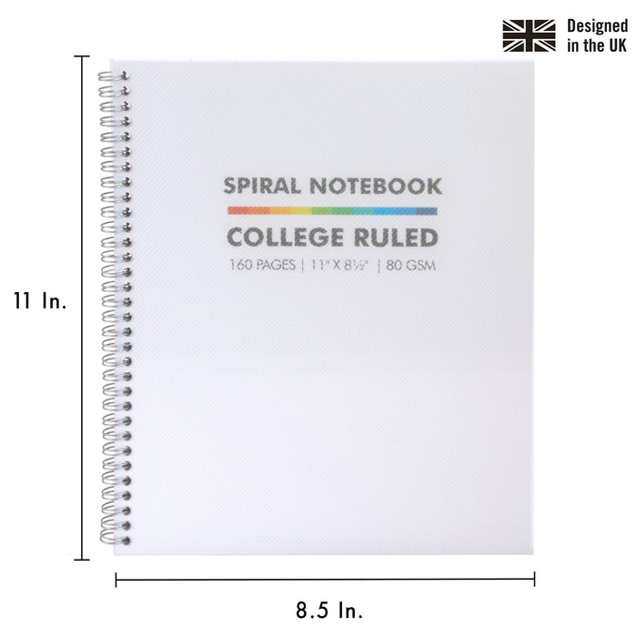 Carpe Diem Basics Letter Size Spiral Notebook