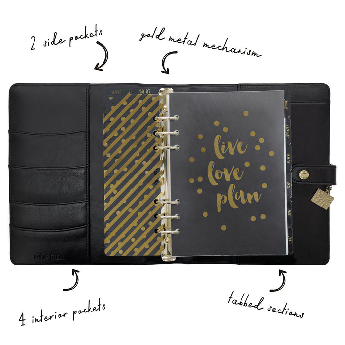 Carpe Diem Black A5 Planner Box Set