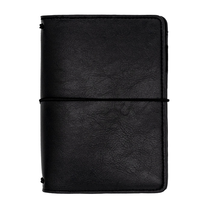 carpe diem Black A6 Notebook and Passport Holder