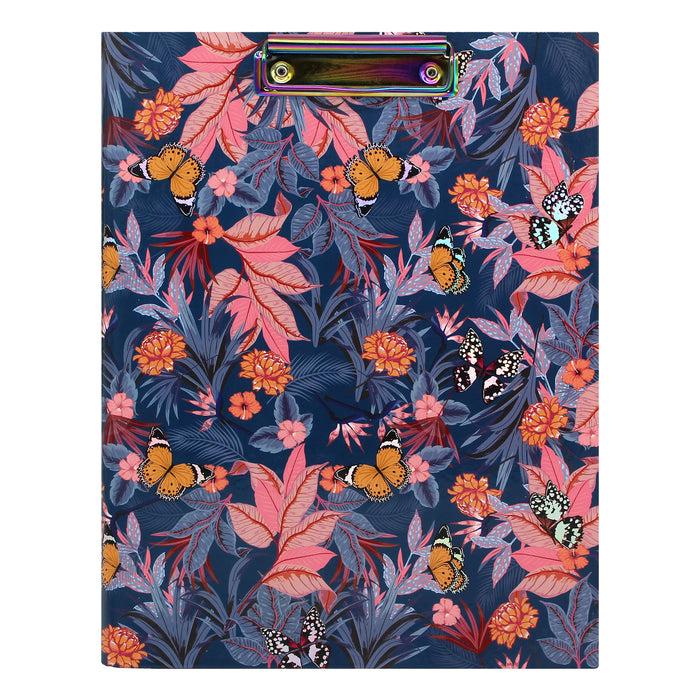 carpe diem Bloom A4 Padfolio in Blue