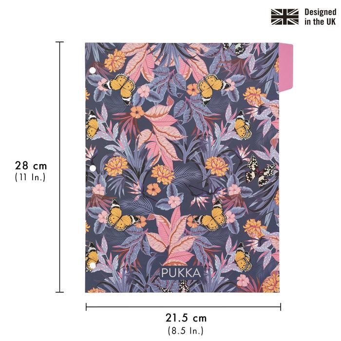 Carpe Diem Bloom Reversible Dividers Letter Size