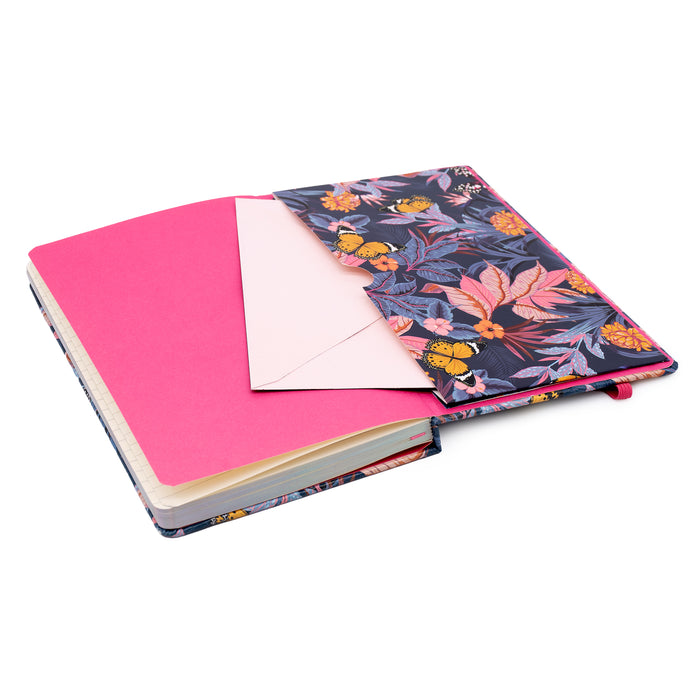 Carpe Diem Bloom Softcover Pad In Blue
