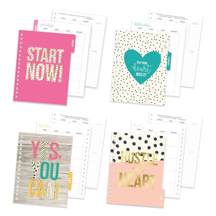 Carpe Diem Budget 12 Month Spiral Planner