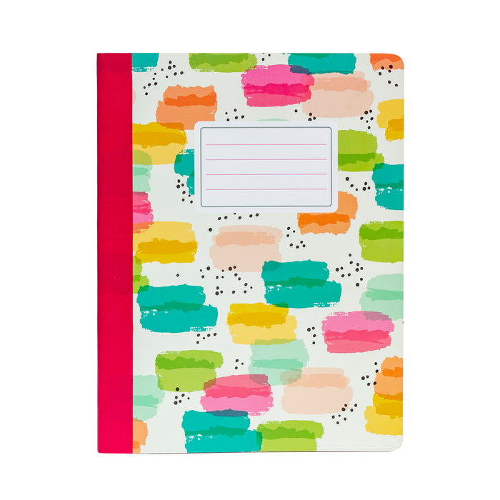 Carpe Diem Color Wash Composition Books 3-pack