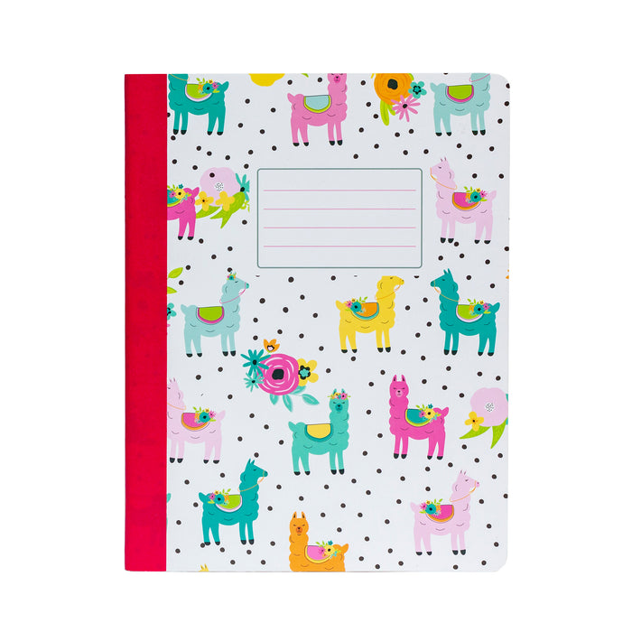 Carpe Diem Color Wash Composition Books 3-pack