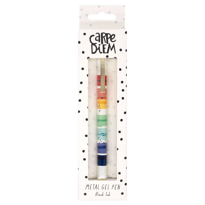 Carpe Diem Color Wash Metal Gel Pen