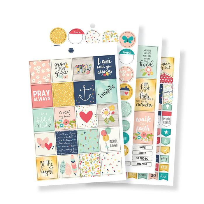 Carpe Diem Faith A5 Sticker Tablet