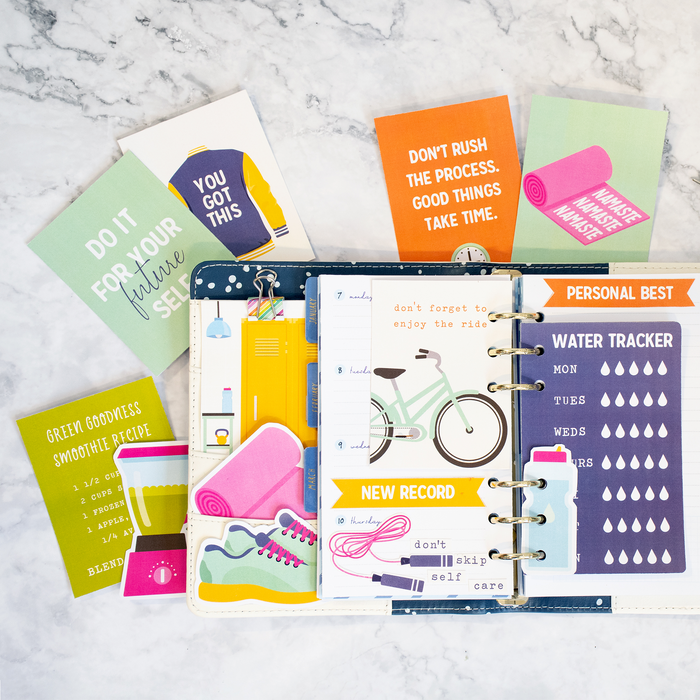 Carpe Diem Fitness & Wellness Planner Printables