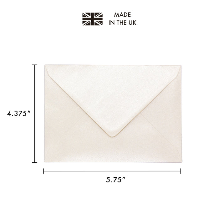 Carpe Diem Fresh White A2 Envelopes - Pack Of 25