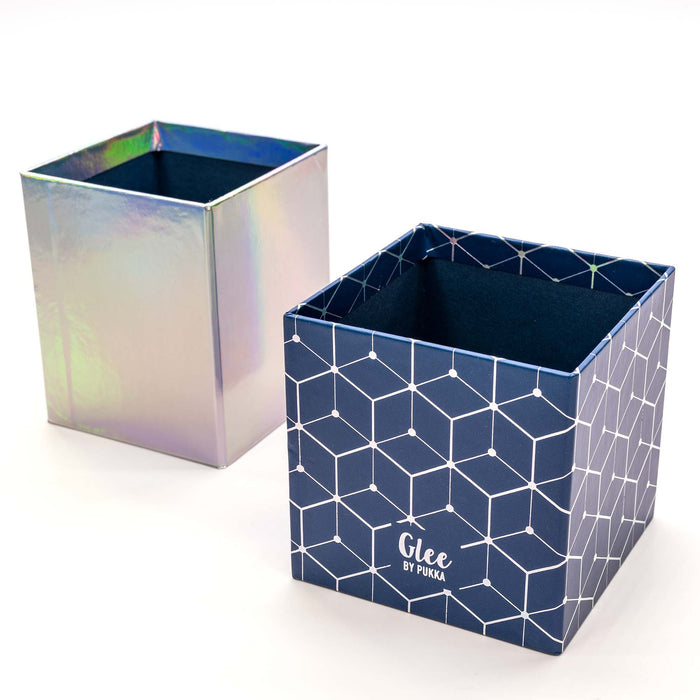 Carpe Diem Glee Pencil Pot In 2 Asymmetric Sizes