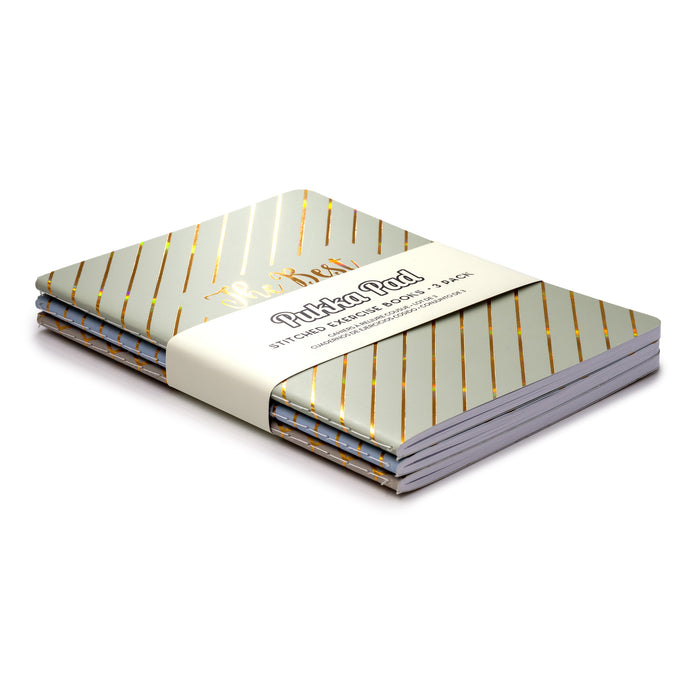 Carpe Diem Haze Exercise Books - Pack Of 3