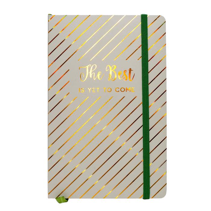 carpe diem Haze Journal with Quote in Green