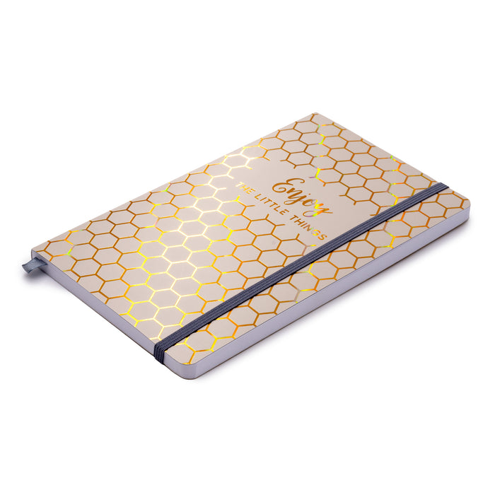 Carpe Diem Haze Journal With Quote In Taupe