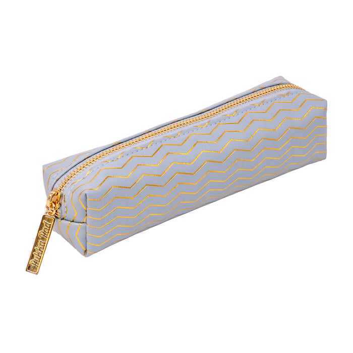 carpe diem Haze Slim Pencil Case in Blue
