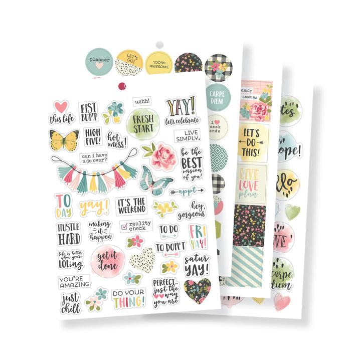 Carpe Diem Hello A5 Sticker Tablet