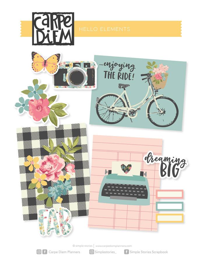 carpe diem Hello Printables - Elements