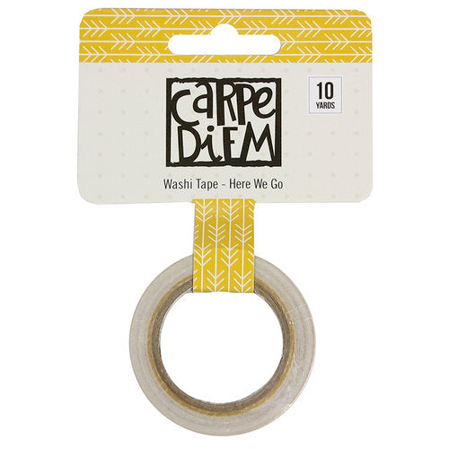 carpe diem Here We Go Washi Tape