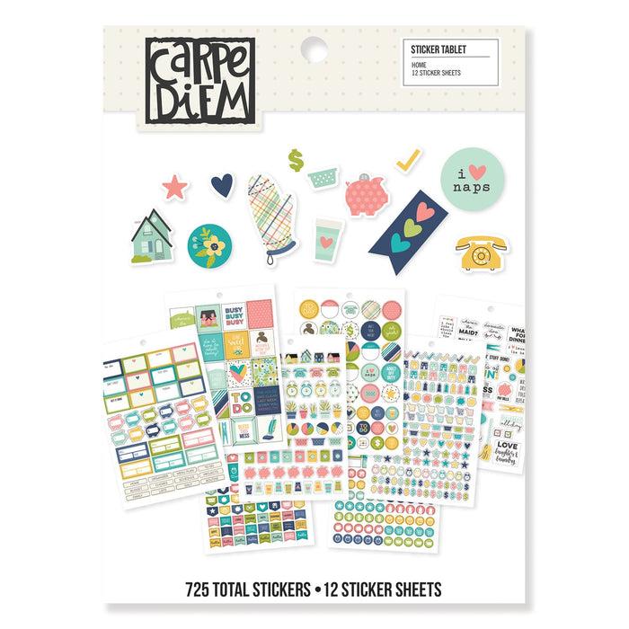 Carpe Diem Home A5 Sticker Tablet