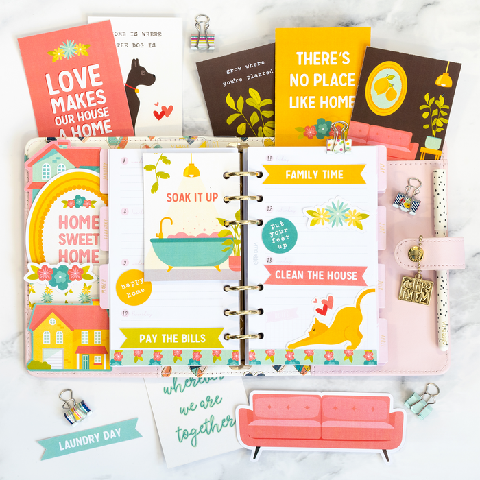 Carpe Diem Home Planner Printables