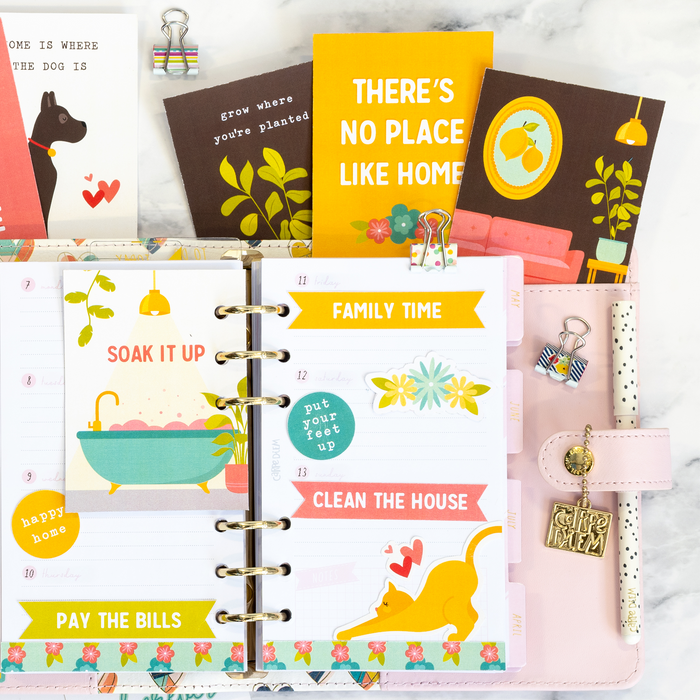 Carpe Diem Home Planner Printables