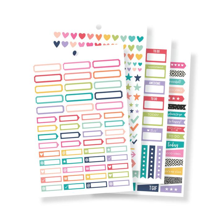 Carpe Diem Planner Basics A5 Sticker Tablet