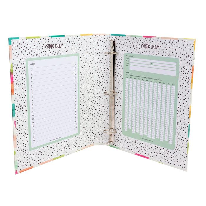 Carpe Diem Carpe Diem Preloaded Rollbound Colorwash Binder
