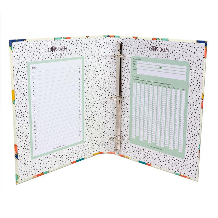 Carpe Diem Carpe Diem Preloaded Rollbound Hearts Binder