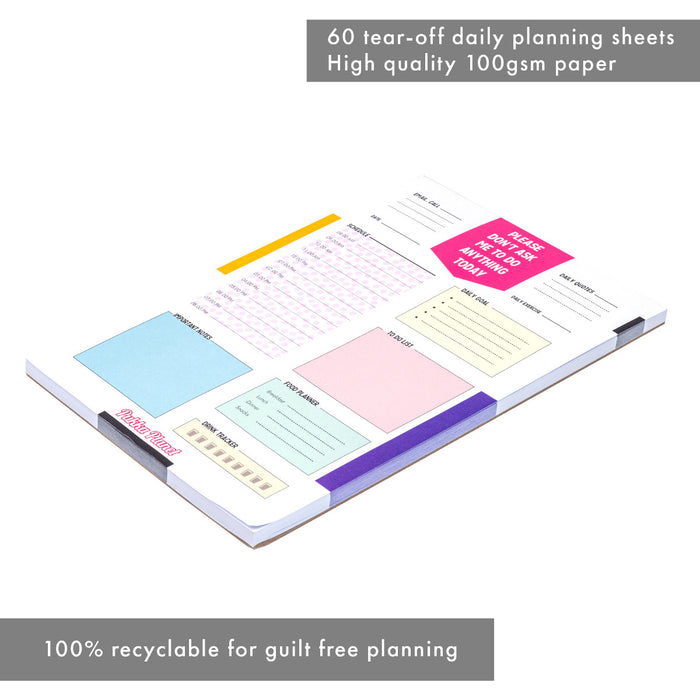 Carpe Diem Pukka Planet B5 Daily Planner Pad