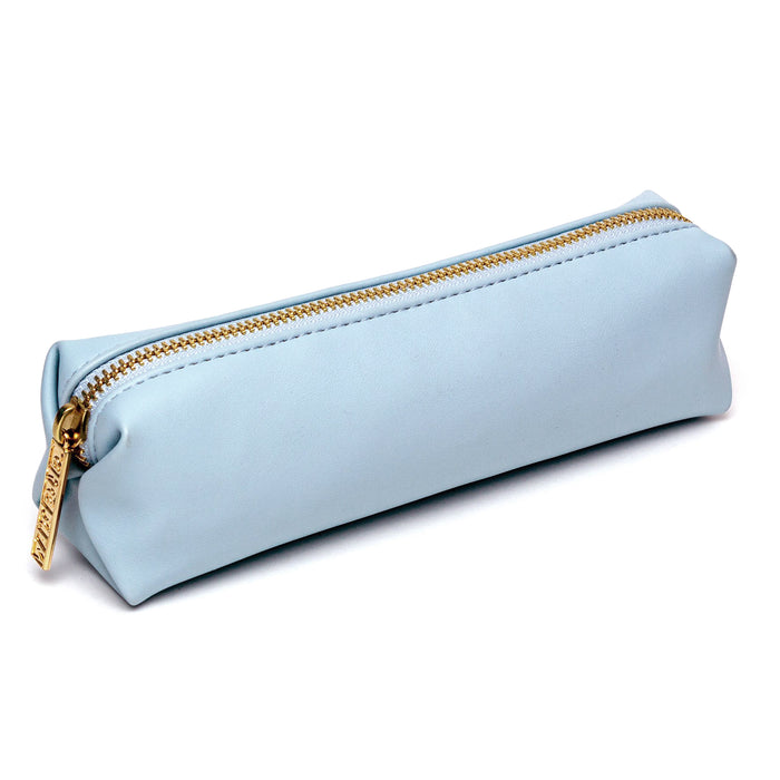 carpe diem Sky Blue 8" Slim Pencil Case/Pouch