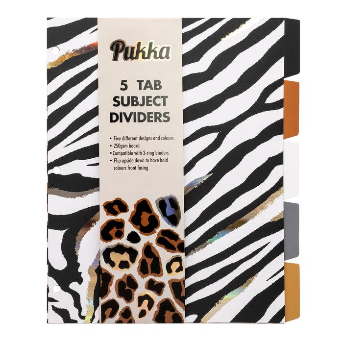 carpe diem Wild Reversible Dividers - Letter Size