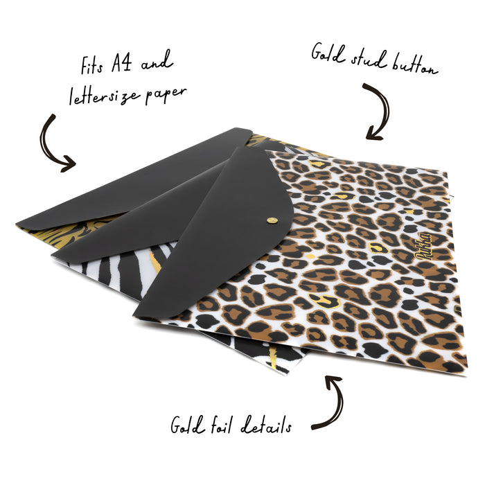 Carpe Diem Wild Stud Wallets Assorted - Pack Of 3