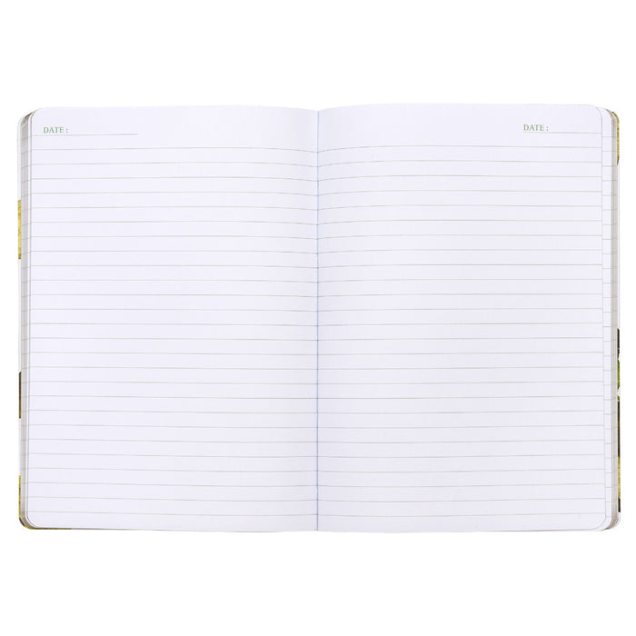 Carpe Diem Carpe Diem X La Papelaria Soft Cover Journal In Tropical With Gold Foil Edges