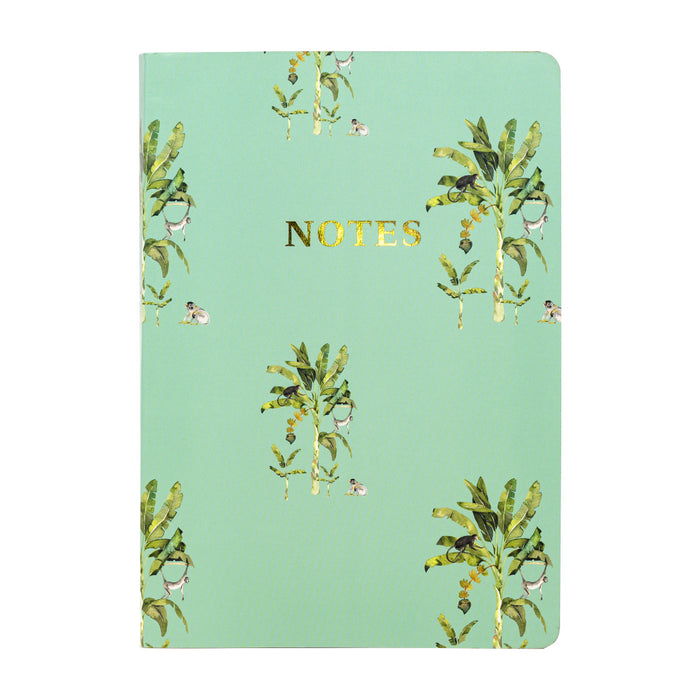 carpe diem Carpe Diem x La Papelaria Soft Cover Journal in Tropical with Gold Foil Edges
