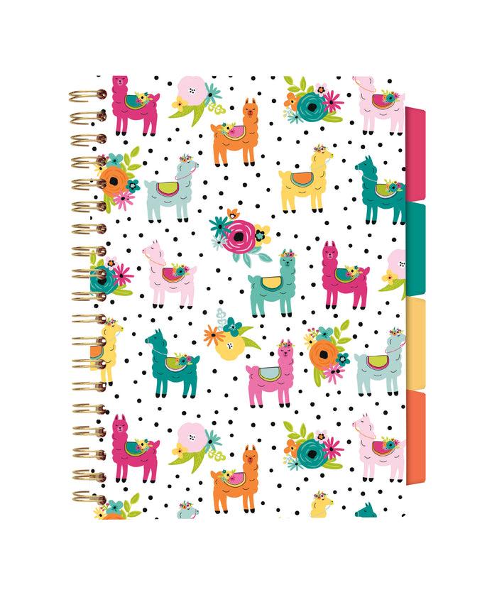 Carpe Diem Color Wash 5-subject Hardcover Notebook - Pack Of 3 Assorted Colours