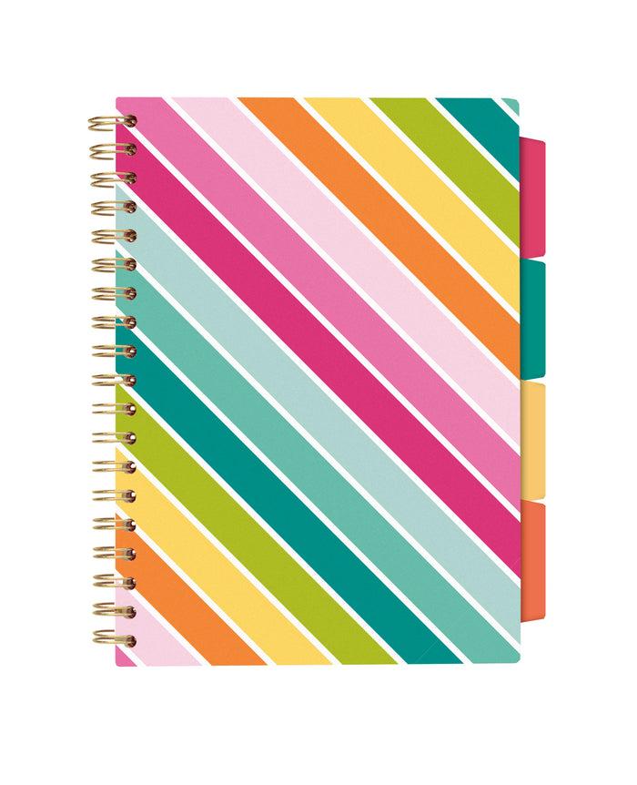Carpe Diem Color Wash 5-subject Hardcover Notebook - Pack Of 3 Assorted Colours