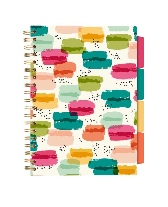 Carpe Diem Color Wash 5-subject Hardcover Notebook - Pack Of 3 Assorted Colours