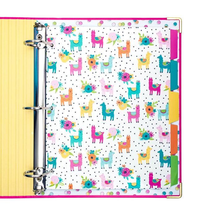 Carpe Diem Color Wash 5-Subject Reversible Dividers