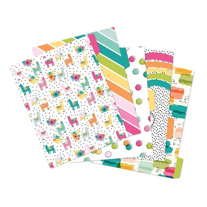carpe diem Color Wash 5-Subject Reversible Dividers