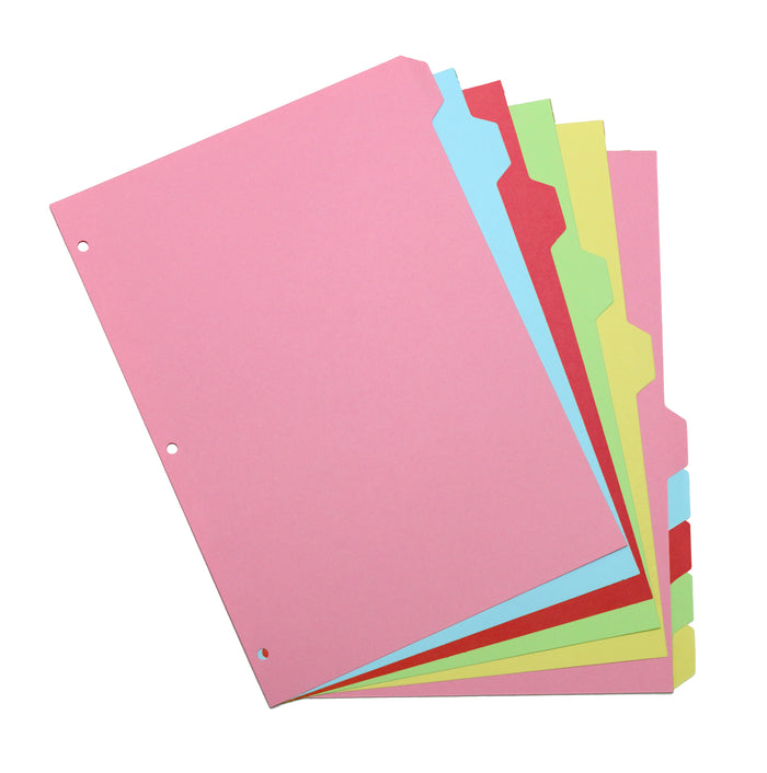 Carpe Diem Concord Pastel Divider Letter Size 10-Part