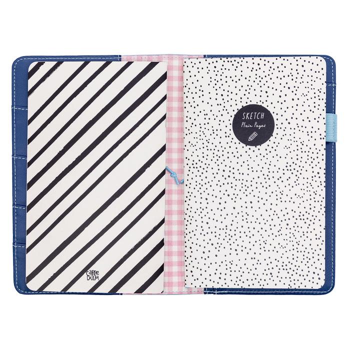 Carpe Diem Ditsy Floral Traveler's Notebook With Inserts