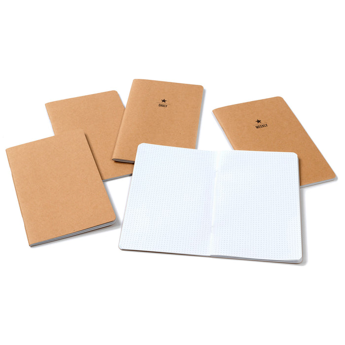 Carpe Diem Dot Grid/Lined Traveler's Notebook Inserts