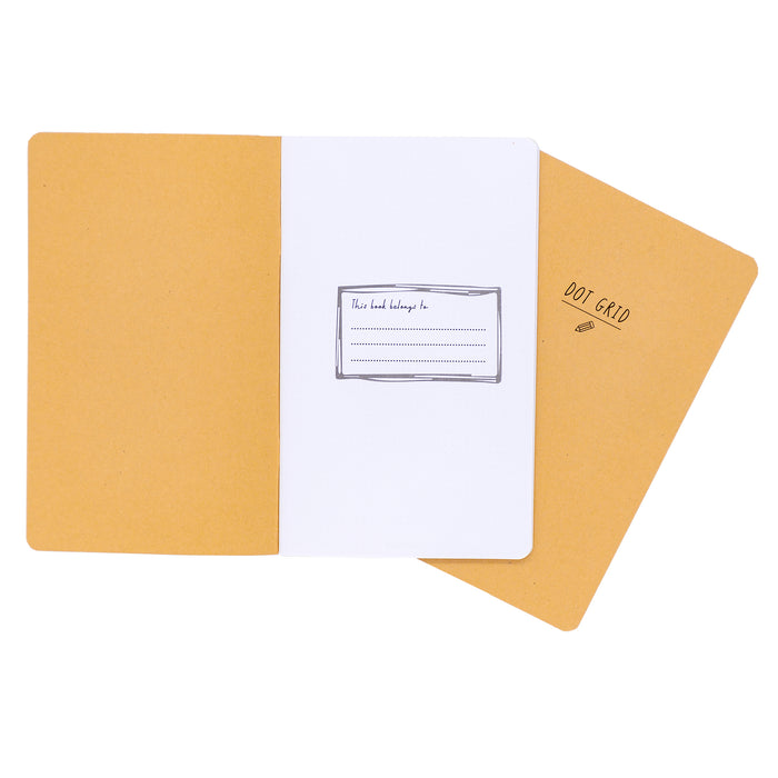 Carpe Diem Dot Grid Travelers Notebook Insert - Pack Of 2